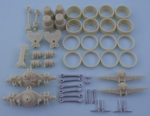 KFS 1/24 SCAMMELL 6x4 高荷重型 板